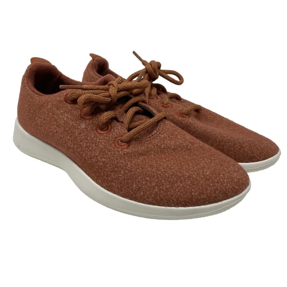 Allbirds Women’s Sneakers Merino Wool Runners Burnt Orange Size 8